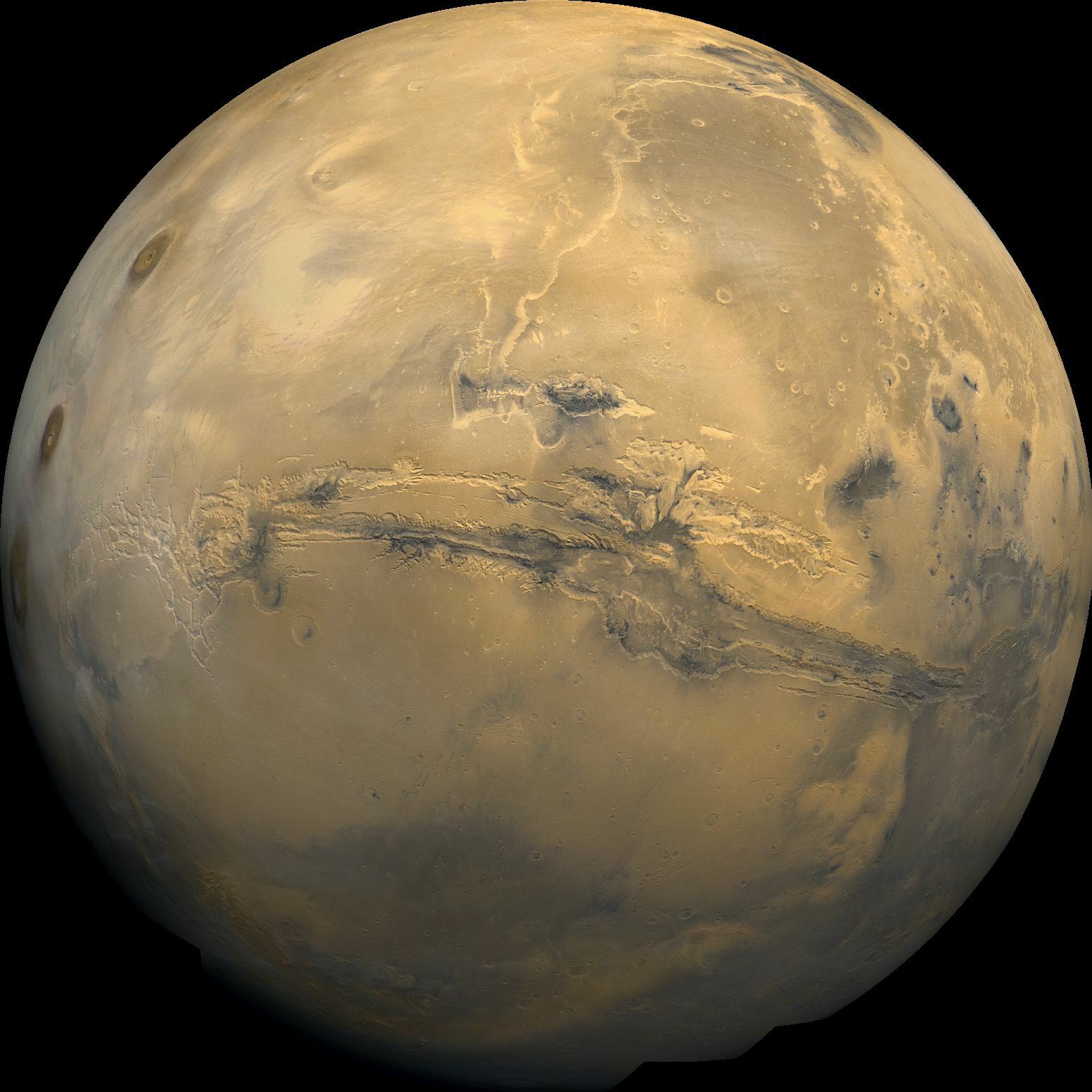 Mars, as seen by the Viking 1 Orbiter