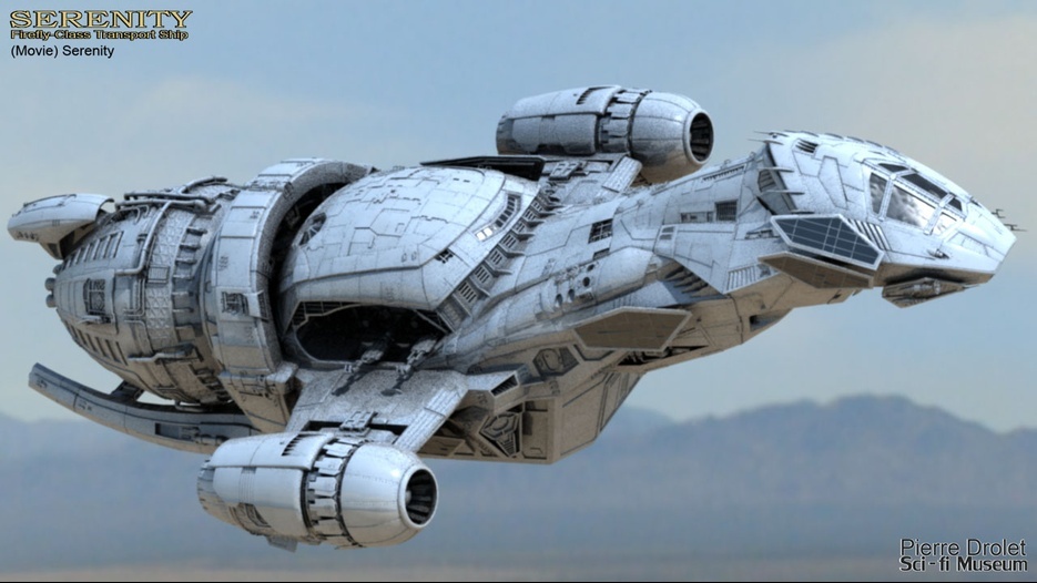 Serenity ship render