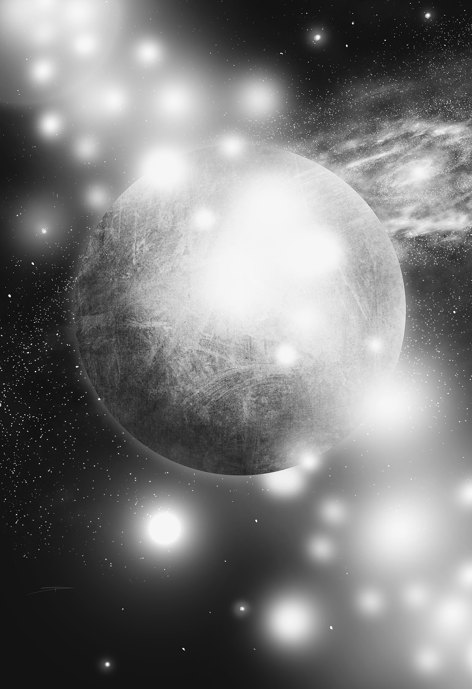 Die Hundertsonnenwelt mit ihren künstlichen Atomsonnen